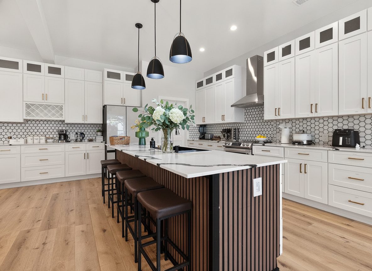 Professionally presented kitchen
